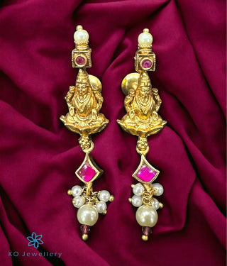 The Chitralekha Lakshmi Silver Necklace & Earrings