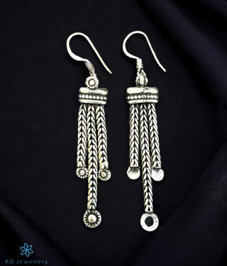 The Dina Silver Earrings