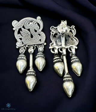The Ananta Silver Earrings