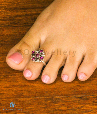 The Parikshit Silver Toe-Rings (Oxidised)