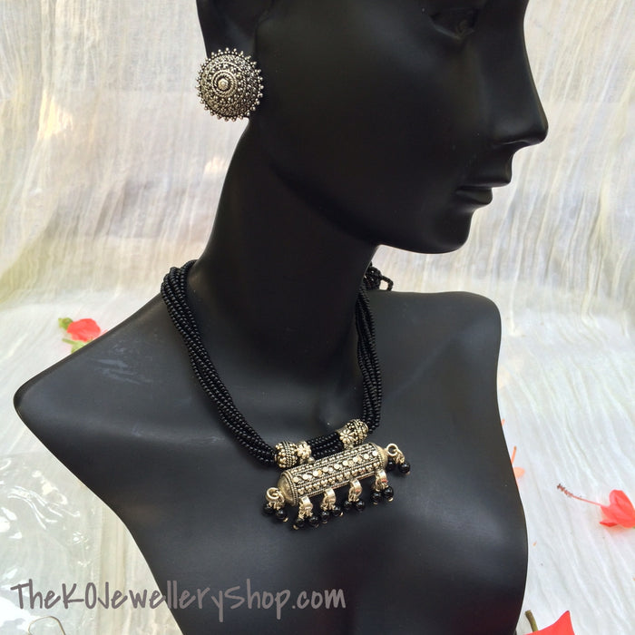 The Silver Taweez Necklace - KO Jewellery