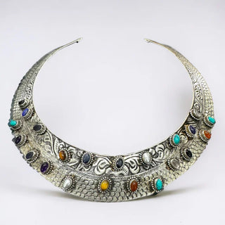 Kanthi - Silver Choker Necklaces