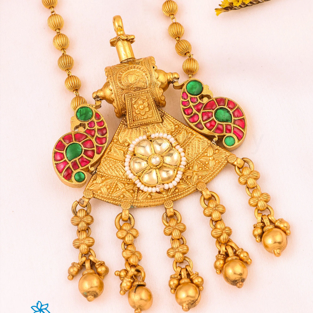Raabia Traditional Antique Gold Plated Baahi (Bracelet) – KaurzCrown.com
