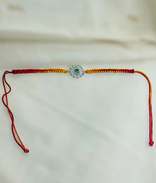 The Chakra Silver Rakhi