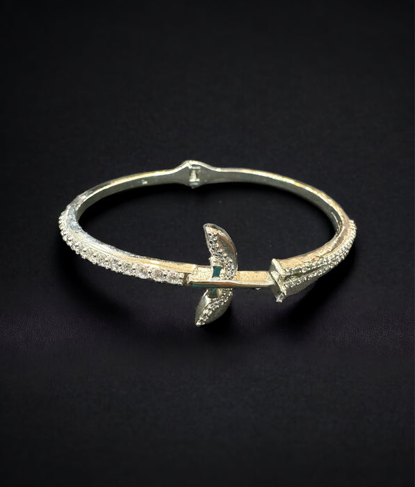 The Wings Silver Open Bracelet
