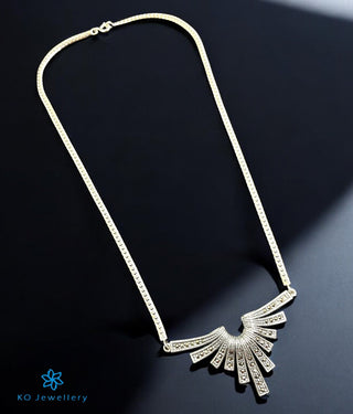 The Tyra Silver Marcasite Necklace