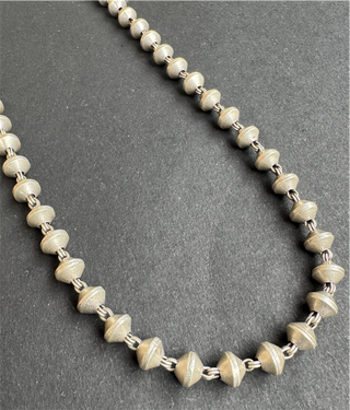 The Suhasini Silver Beads Chain (Oxidised)