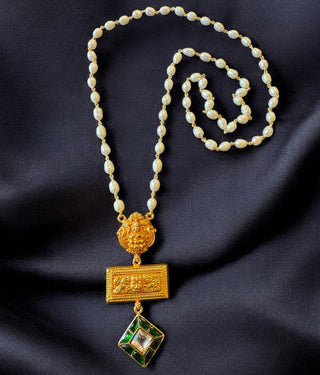 The Katha Silver Kirtimukha Necklace