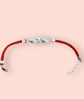 The Hex Silver Rakhi