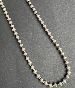 The Suhasini Silver Beads Chain (Oxidised)