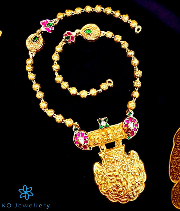 The Zehra Silver Kundan Necklace