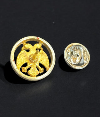 The Virat Gandaberunda Silver Brooch (2 tone)