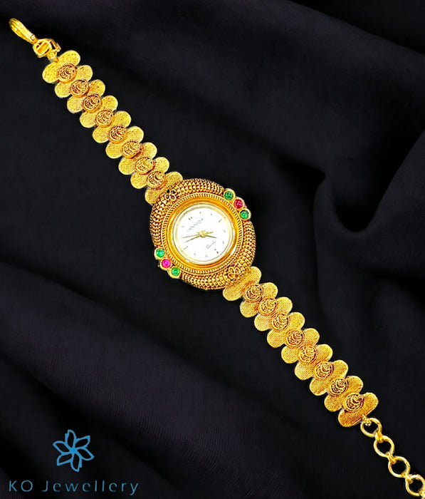 The Nivi Ornate Silver Watch