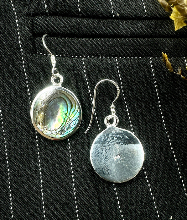 The Sea-shell Silver Earrings