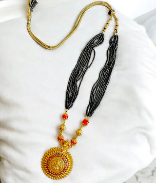 The Kaveri Silver Pathak Jomaale Necklace