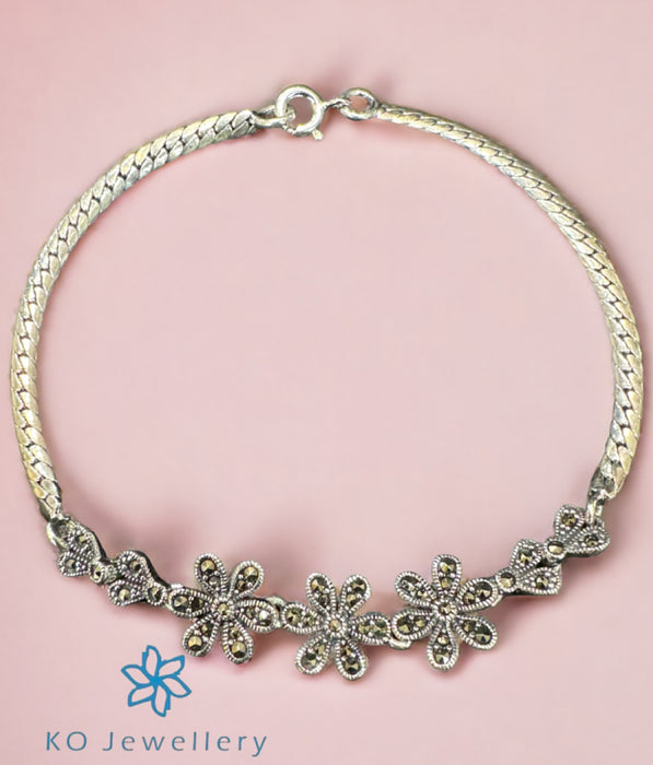 The Suvesa Sparkle Silver Marcasite Bracelet
