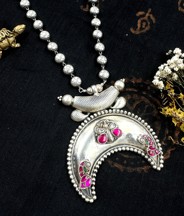 The Bespoke Silver Jadau Necklace