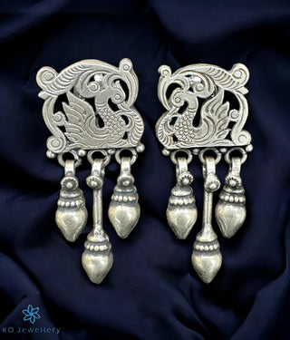 The Ananta Silver Earrings