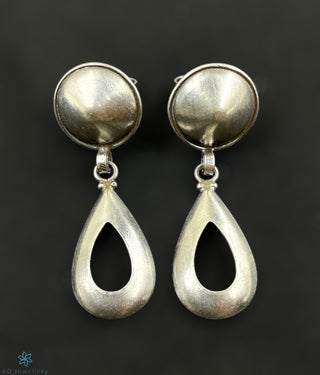 The Mihira  Silver Earrings