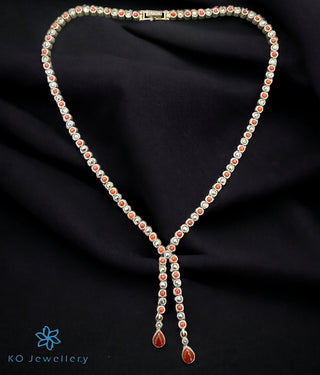 The Drops Silver Marcasite Necklace