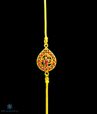 The Lakshita Silver Mohappu Necklace