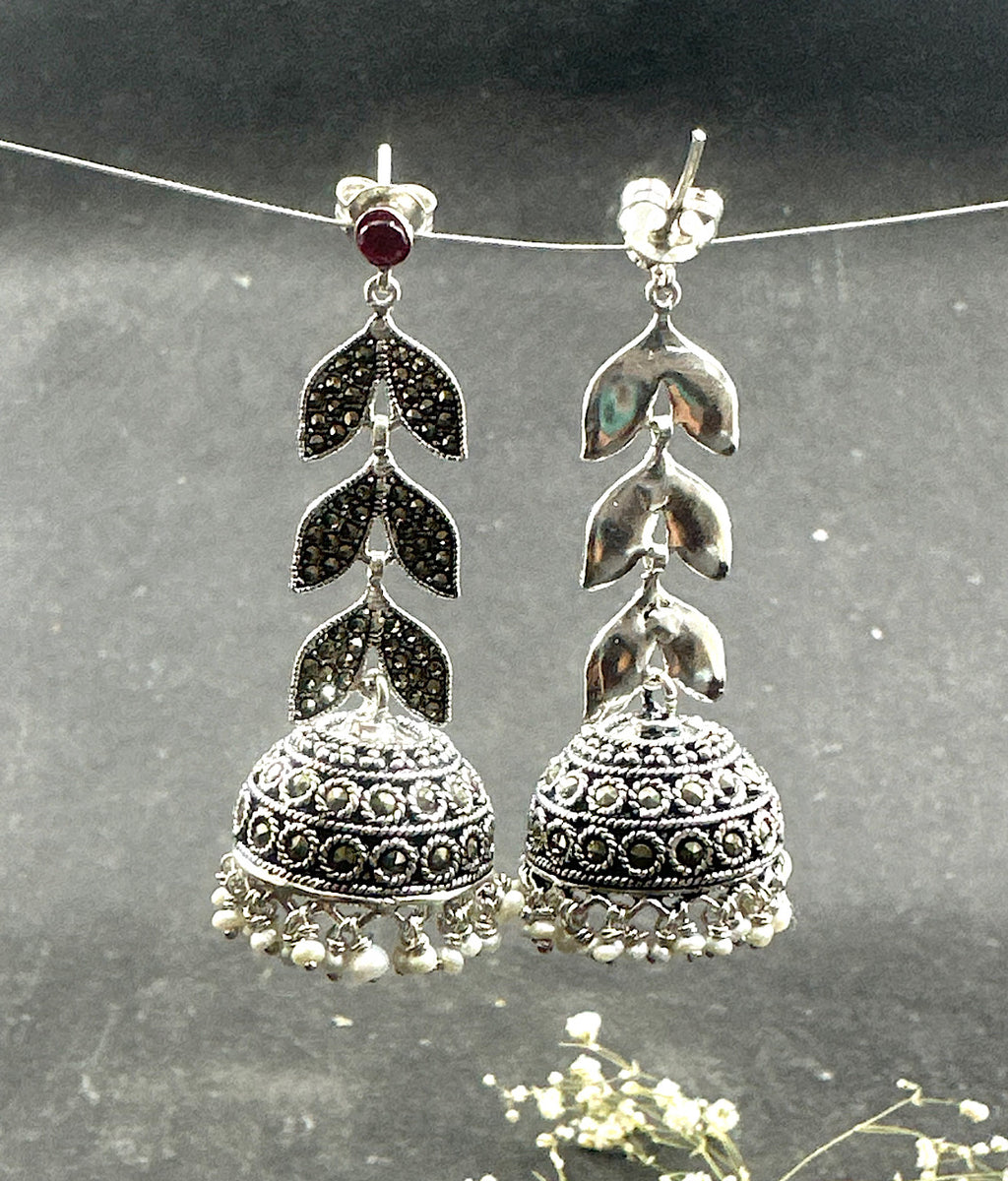 Silver Jhumkas Online Shopping India - Silver Jewellers Since 1995 — Ko 