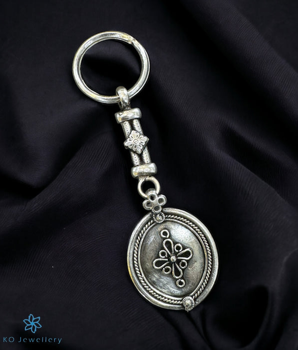 The Saguna Antique Silver Key Chain