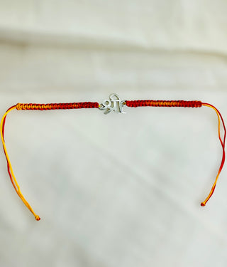 The Pia Silver Rakhi