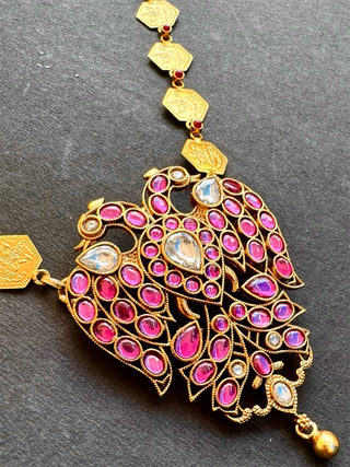 The Gandaberunda Polki Kasumala Necklace & Earrings