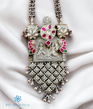 The Kushi Silver Antique Necklace