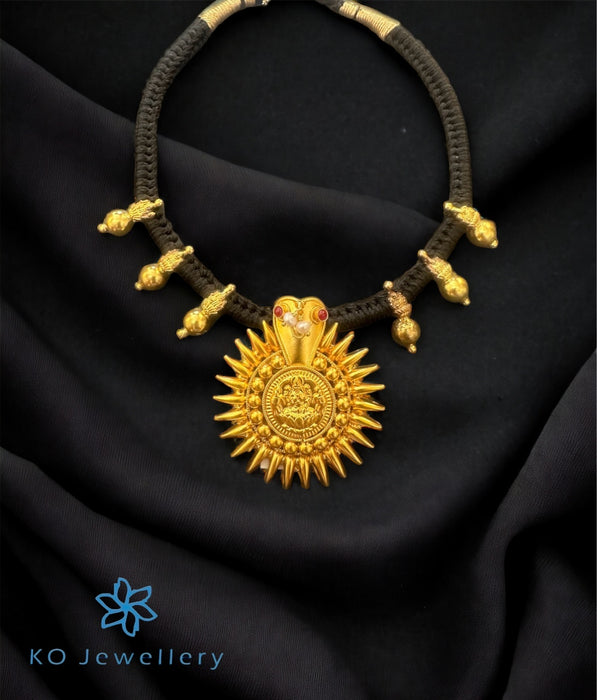 The Vineela Silver Kodava Thread Necklace