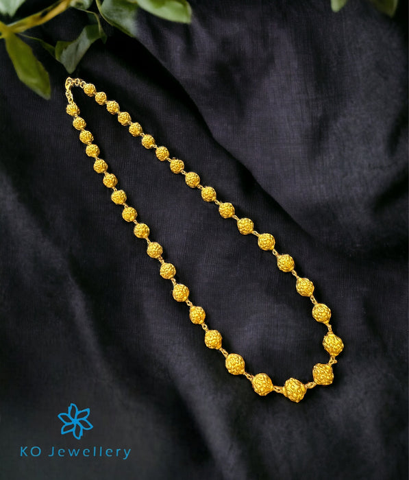 The Rudraksha Beads Silver Chain