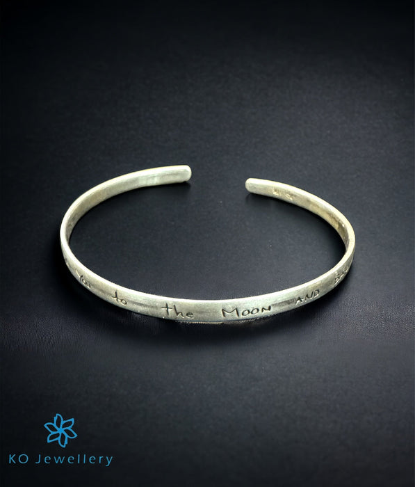 The Love you to the Moon Open Bracelet