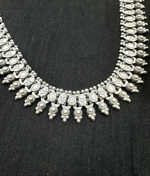 The Intricate Silver Antique Necklace