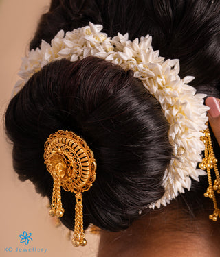 The Ayra Silver Bridal Hair Pin