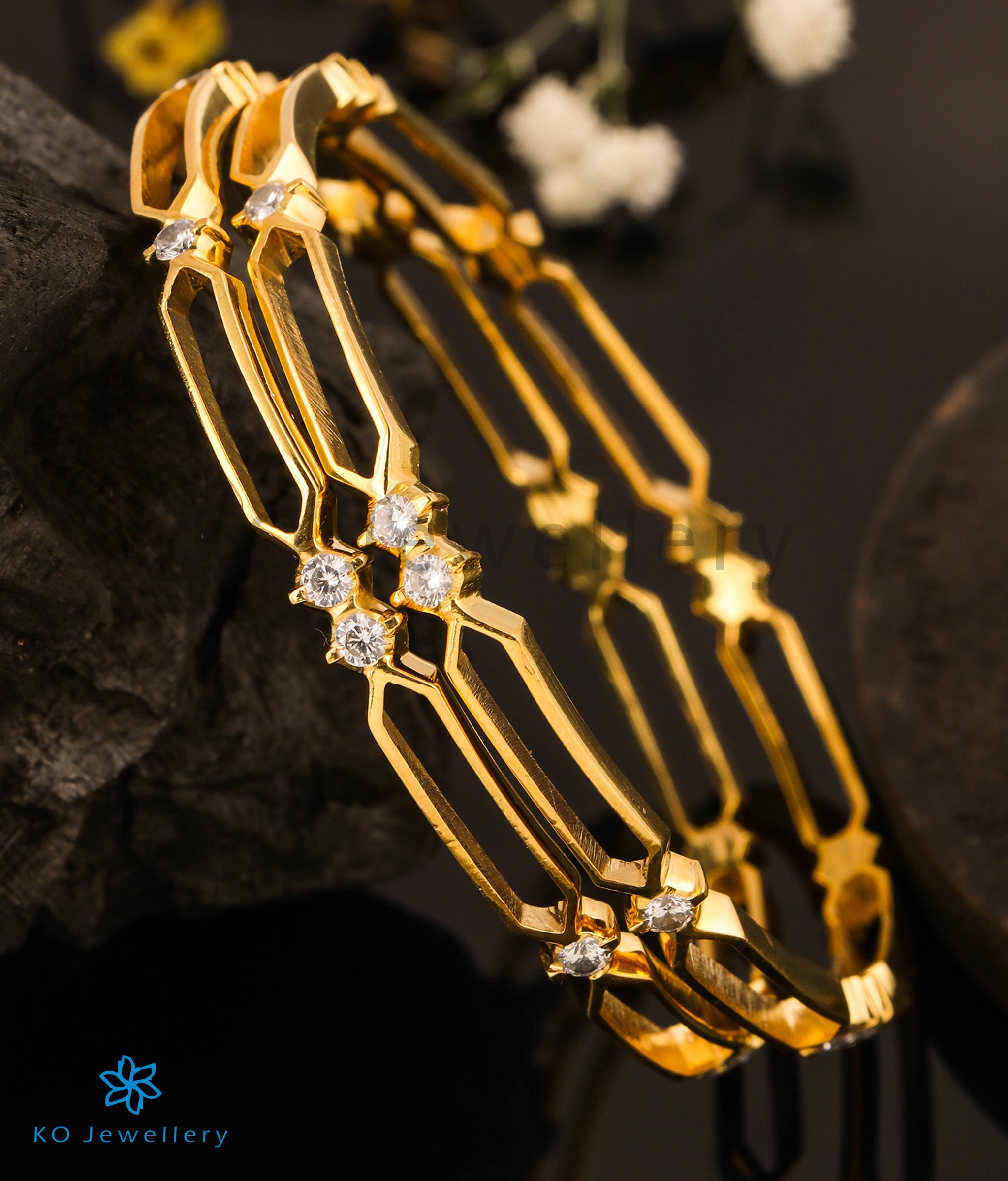 Gold Jewellery Grt Silver Jewlery Bangle Gold Plated Silver