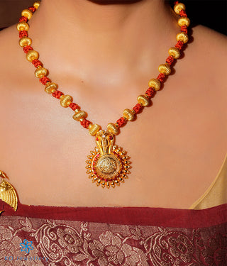 The Vijeta Silver Pathak Jomaale Necklace