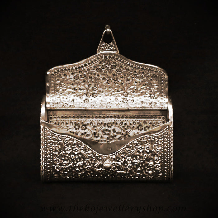 India online shopping silver clutch for women