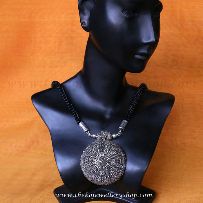 The Desna Long Silver Necklace