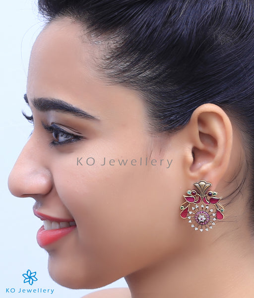 Handcrafted kundan earrings best designs online