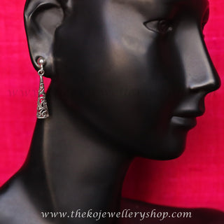 The Tridha Silver Earrings