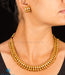 Gold dipped silver necklace set KO online
