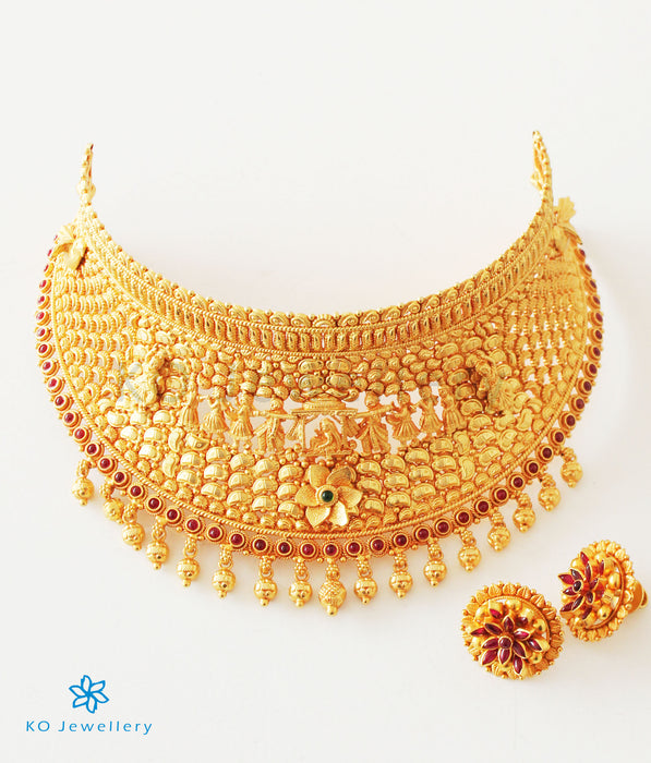 The Vadhu Silver Bridal Necklace
