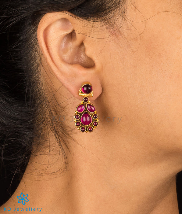 Stunning office wear gold plated earring designs