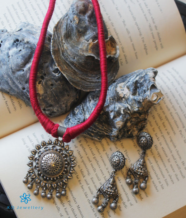 The Rudra Silver Thread Necklace
