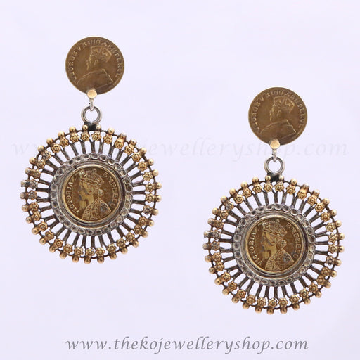 MULTICOLOUR GINNI PATTERN TEMPLE LOOK CHANDBALI EARRINGS at Rs 1050/pair |  टेम्पल इयररिंग in Modinagar | ID: 2852429494073