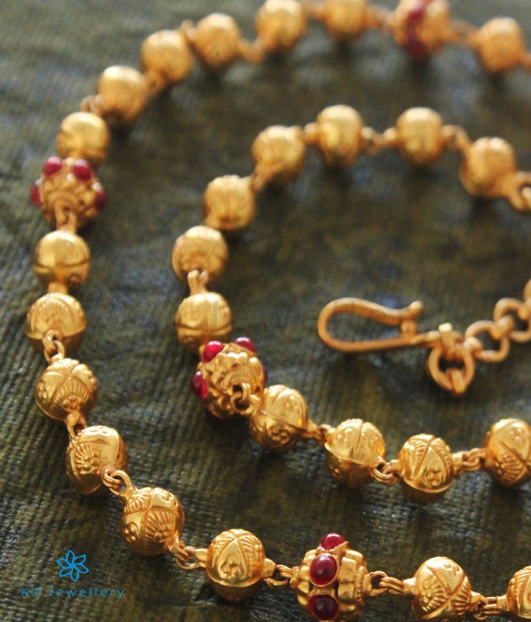The Mrudula Silver Beads Chain