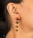 Lightweight, exquisite gold plated temple jewellery earrings