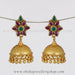 Jaipur jewellery silver jhumka handcrafted