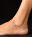 Delicate 925 stamped silver ankle chain online